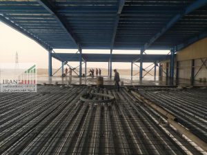 اجرای سقف عرشه فولادی در سازه های بتنی