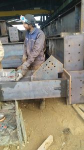 ساخت اسکلت فلزی سوله