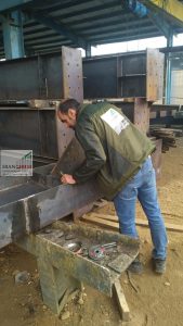 ساخت اسکلت فلزی