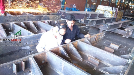 ساخت اسکلت فلزی سوله