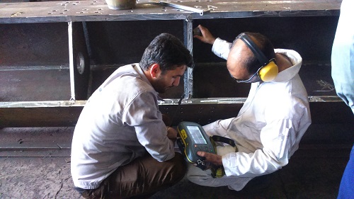 ساخت اسکلت فلزی