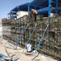 ساخت دیوار حائل