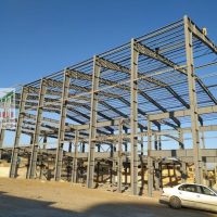 ساخت اسکلت فلزی سوله